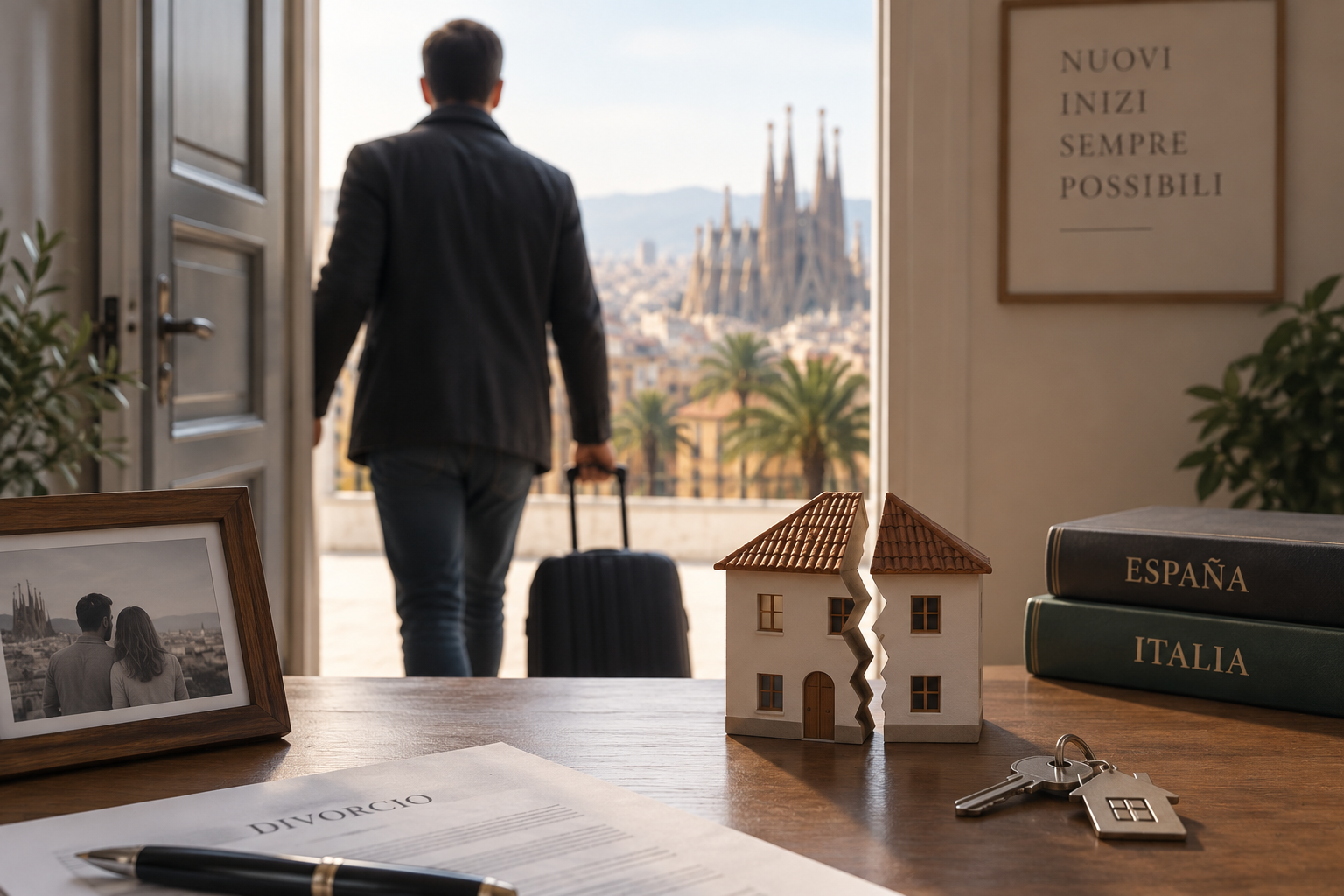 Divorzio a Barcellona e divisione dei beni